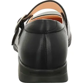 THINK! Damen PENSA chromfrei gegerbte nachhaltige Halbschuhe, SCHWARZ 0000