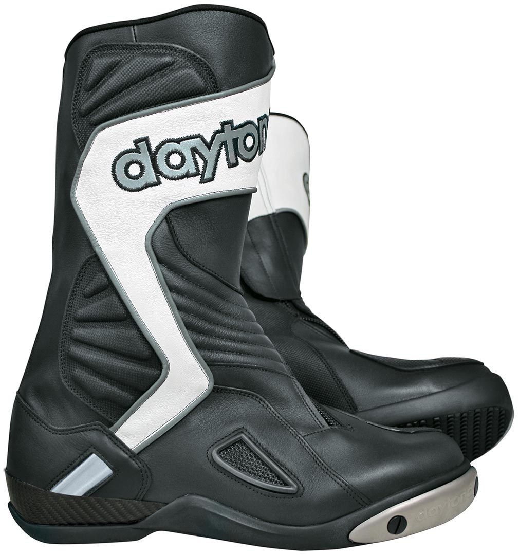 Daytona Evo Voltex Motorradstiefel, schwarz-weiss, Größe 48 für Männer