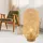 GLOBO Tischleuchte Bambusgeflecht Tischlampe Bambus Beistellleuchte Boho Wohnzimmer, natur, 1x E27 Fassung, Dxh 22x46 cm