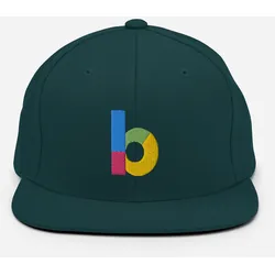 Hochwertige Cap mit flachem Schirm und Snapback-Verschluss – Vielseitig und Stylisch