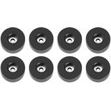 Adam Hall 4907 M8 AH - 8er Set Gummifuß 38 x 15 mm schwarz im Beutel