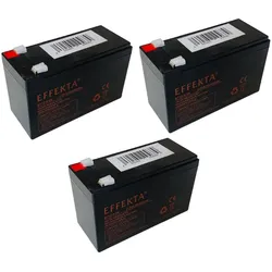 36V 3x 12V 9,5Ah Blei Akku E-Motorbike E-Trial OSET 16,0