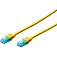 Digitus Patchkabel, Cat5e, U/UTP, RJ-45/RJ-45, 1m, gelb (DK-1511-010/Y)