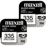 Maxell 18293600 Haushaltsbatterie Einwegbatterie SR512SW Siler-Oxid (S)