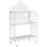 Home Deluxe Kinderregal TODO S 102 x 61 x 28 cm Metall weiß