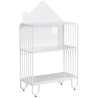 Home Deluxe Kinderregal TODO S 102 x 61 x 28 cm Metall weiß