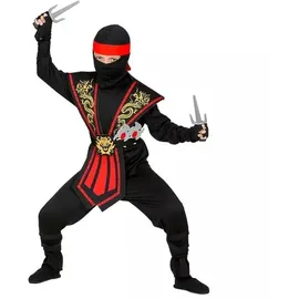Widmann Kombat Ninja Kostüm Kinder 158