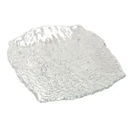 VAN WELL 2er Set St. Tropez Servierplatte Glas quadratisch 28,0 x 28,0 cm - 5410030