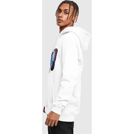 Mister Tee Become The Change Butterfly Kapuzenpullover White XL