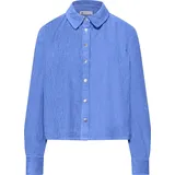 STREET ONE Hemdbluse blau 46