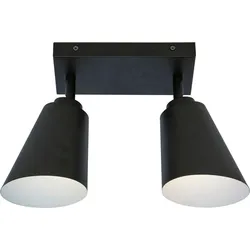 IT'S ABOUT ROMI Deckenleuchte "BREMEN", schwarz, Ø 15,00cm H: 25,00cm, Lampen, Bewegbar in alle Richtungen, Deckenstrahler