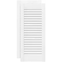 vidaXL Schranktüren Lamellen-Design 2 Stk. 61,5 x 29,5 cm