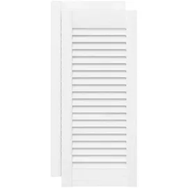 vidaXL Schranktüren Lamellen-Design 2 Stk. 61,5 x 29,5 cm