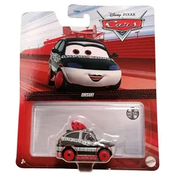 Mattel® Spielzeug-Auto Mattel GBV51 Disney Pixar Cars Chisaki Tokio Schwarz Weiß Rot Spielzeu bunt