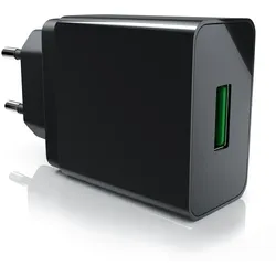 Aplic USB-Ladegerät 3000 mA, Quick Charge 3.0 USB-Ladegerät 1x USB A QC 3.0 Port / max. 3A über QC