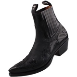 Sendra Herren Stiefelette Schwarz - Schwarz - 41