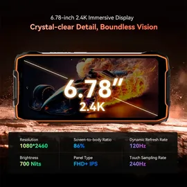 Oscal Pilot 3 12 GB RAM 256 GB Schwarz
