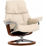 Stressless Stressless® Relaxsessel »Ruby«, mit Signature Base, Größe S, Gestell Eiche, Wenge, Braun & Schwarz beige