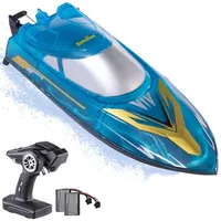 Simulus RC-Boot mit LED-Licht, ferngesteuert, für Pools und Seen,