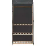 vidaXL Kleiderschrank Otakar 79 x 170 x 40 cm Grau