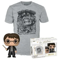 Funko - POP! - POP!&Tee Harry Potter - POP! Harry Potter + Tee Größe L