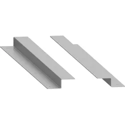 ETA Z-Schienen für Lagerraumtürbretter 27mm 1 Paar 990mm lang, inkl. Schrauben und Dübel