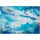 Beliani Teppich BOZAT Blau 160 x 230 cm