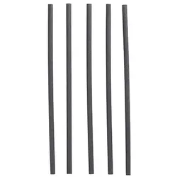 Papstar 1000 Trinkhalme, Papier Ø 6 mm · 20 cm schwarz