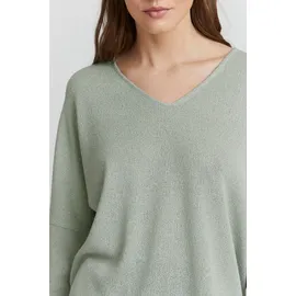Oxmo V-Ausschnitt-Pullover Grau XXL