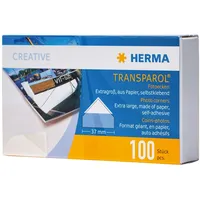 Herma Transparol Fotoecken 2er-Streifen extra-groß VE=100 Stück
