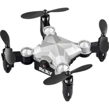 Reely Suitcase mini drone Quadrocopter RtF Einsteiger, Kameraflug Silber-Schwarz