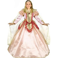 Dress Up America 538-L Kostüm Kleines Prinzessin-des-Schlosses, Mehrfarbig, Größe 12-14 Jahre (Taille: 86-96 Höhe: 127-145 cm)