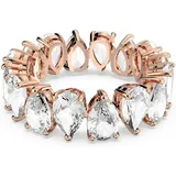 Swarovski Damenring Matrix Pear Vittore 5586163 - roségold - 50