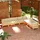 vidaXL Garten-Lounge-Set 8-tlg. creme Kiefer