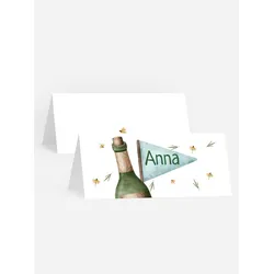Tischkarten für Ihr Gäste selbst gestalten mit Spruch und Fotos im Onlinedesigner bei Meine-Kartenmanufaktur.de
