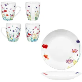 Mambocat Marie Frühstücksset 12-tlg. floral