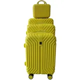 NTK-Collection Mabell Koffer-Set 4-tlg. gelb