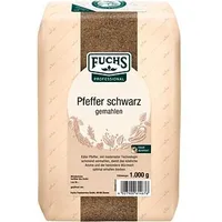 Fuchs Pfeffer schwarz gemahlen Gewürz, 1,0 kg
