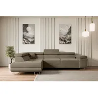 Altdecor Ecksofa mit Schlaffunktion und Bettkasten GUSA-L - 272x202x107