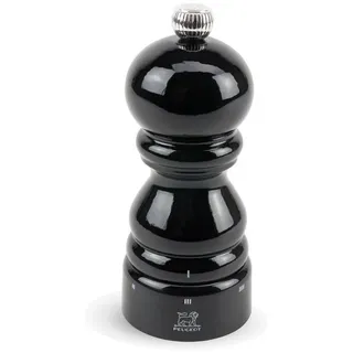 12 cm schwarz lackiert