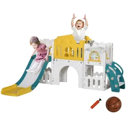 AIYAPLAY Kinderrutsche HDPE, Kunststoff