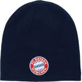 FC Bayern Mütze Logo blau Kinder
