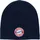 FC Bayern Mütze Logo blau Kinder