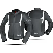 IXS Trigonis-Air Textiljacke Grau/Weiß 3XL