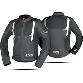 IXS Trigonis-Air Textiljacke Grau/Weiß 3XL