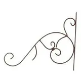 Trendline Wandhalter Metall Braun
