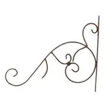 Trendline Wandhalter Metall Braun