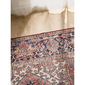 benuta Vintage-Teppich 200 x 300 cm Beige/Mehrfarbig