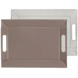 Freeform DUO Wendetablett 45x35cm, weiß/taupe