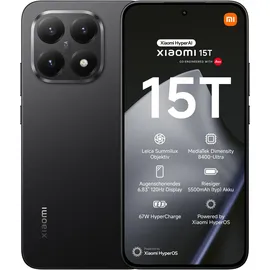 Xiaomi 15T 12 GB RAM 256 GB Black